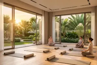 Yoga & Meditation Studio at Lodha Hopefarm Whitefield